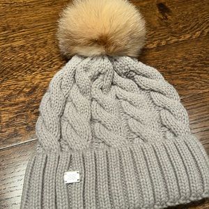 SOIA & KYO Genuine Pom-Pom Toque/Beanie